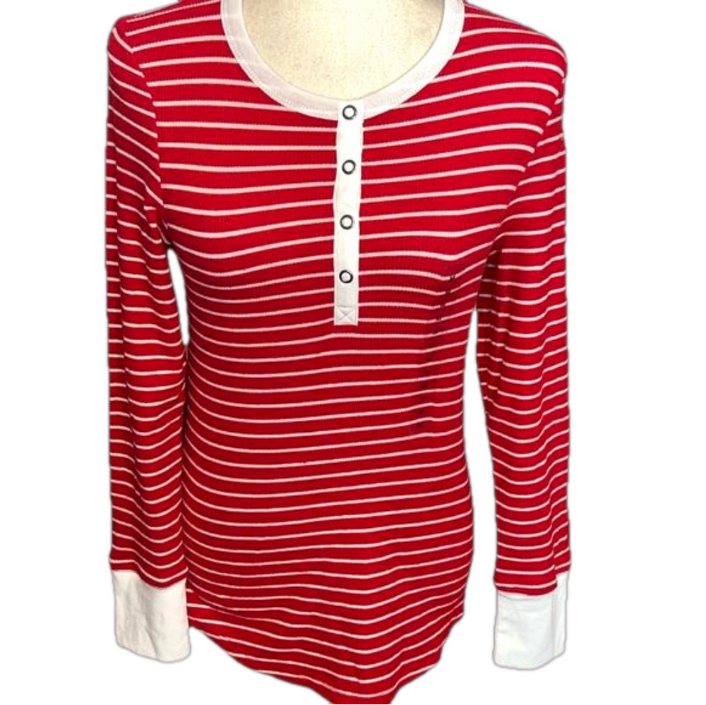 NWT American Eagle Thermal Stripe Top M
